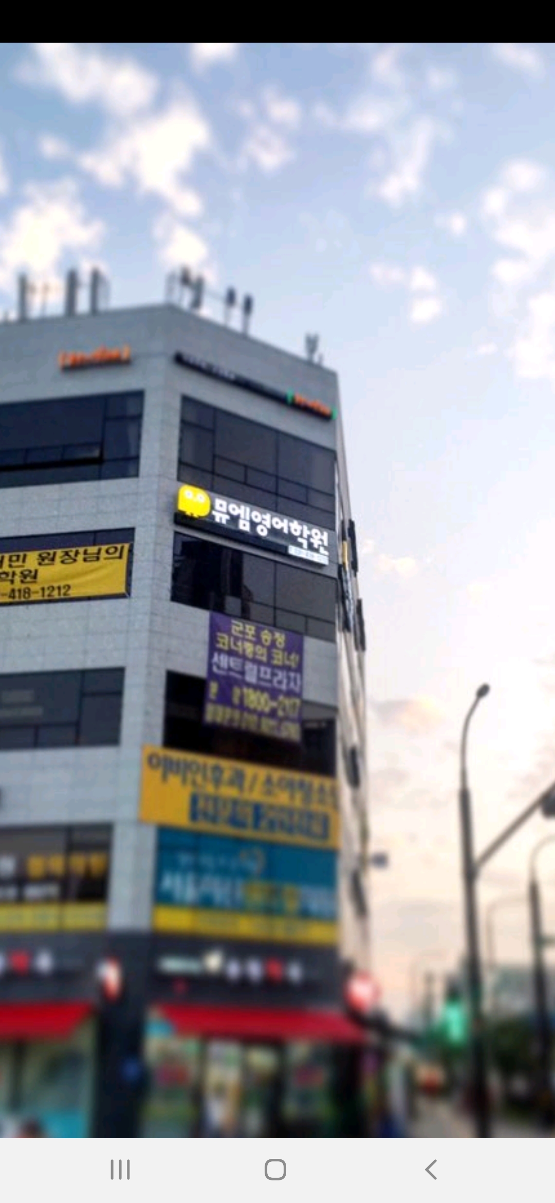 뮤엠영어 송안초점