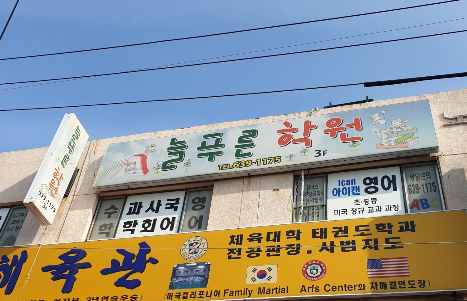 늘 푸른 학원