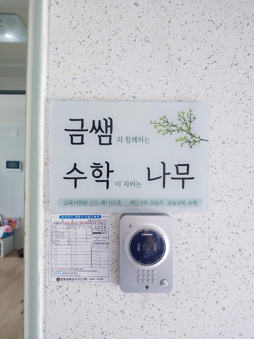 금나리 개인과외교습
