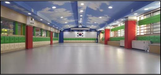 국민 태권도장 미룡관