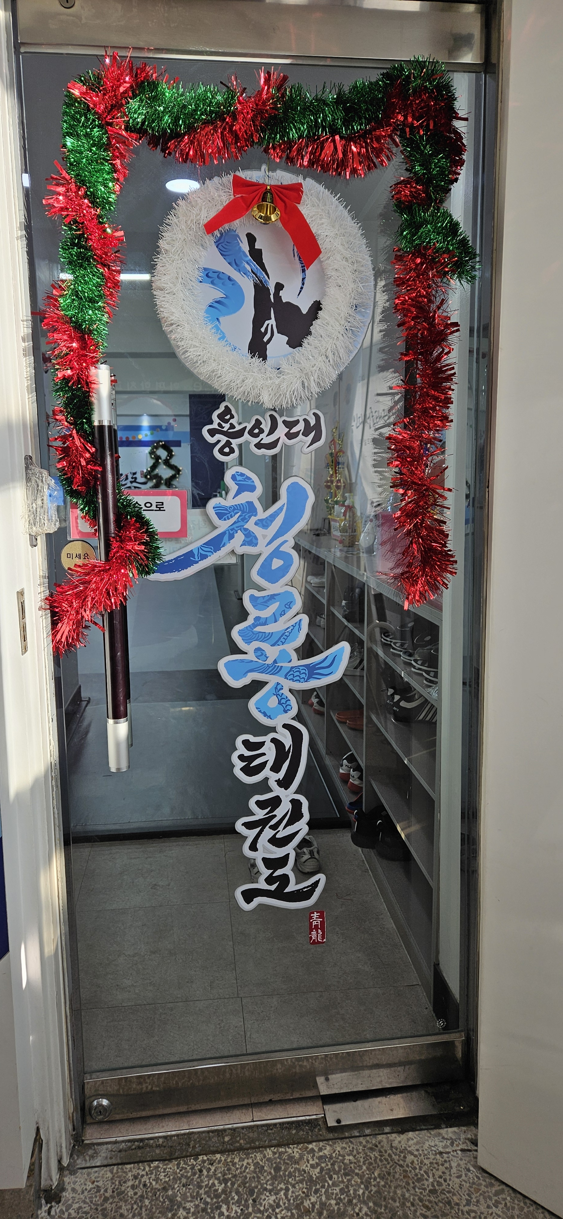 용인대 청룡 태권도장
